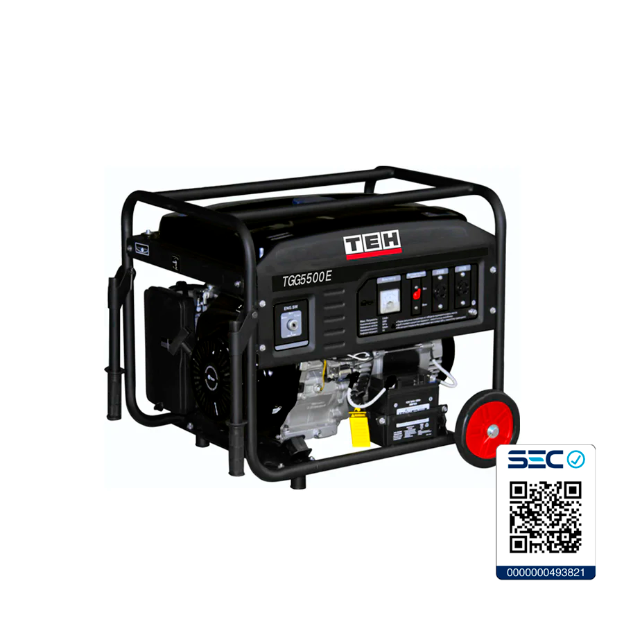 Generador a Gasolina 5.5 kW Partida Eléctrica Conexión ATS TEHTOOLS