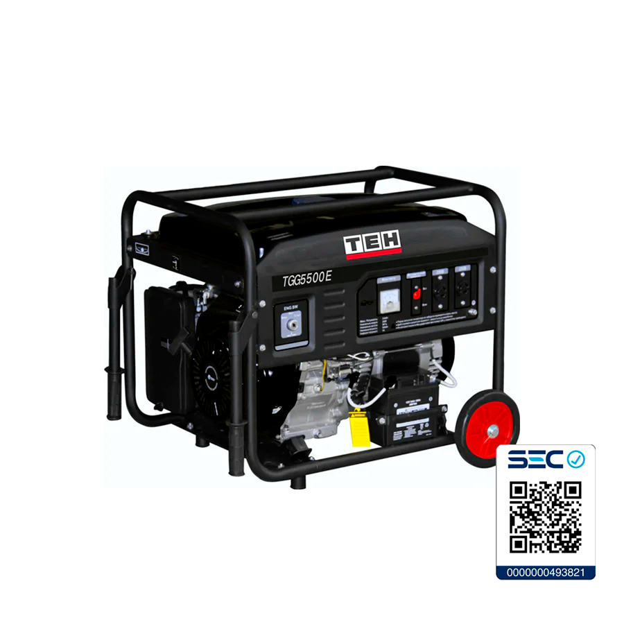 Generador a Gasolina 5.5 kW Partida eléctrica TEHTOOLS