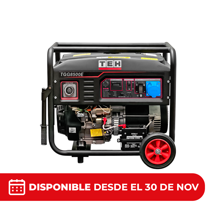PREVENTA Generador a Gasolina 8.5 kW  Partida Eléctrica Conexión ATS TEHTOOLS