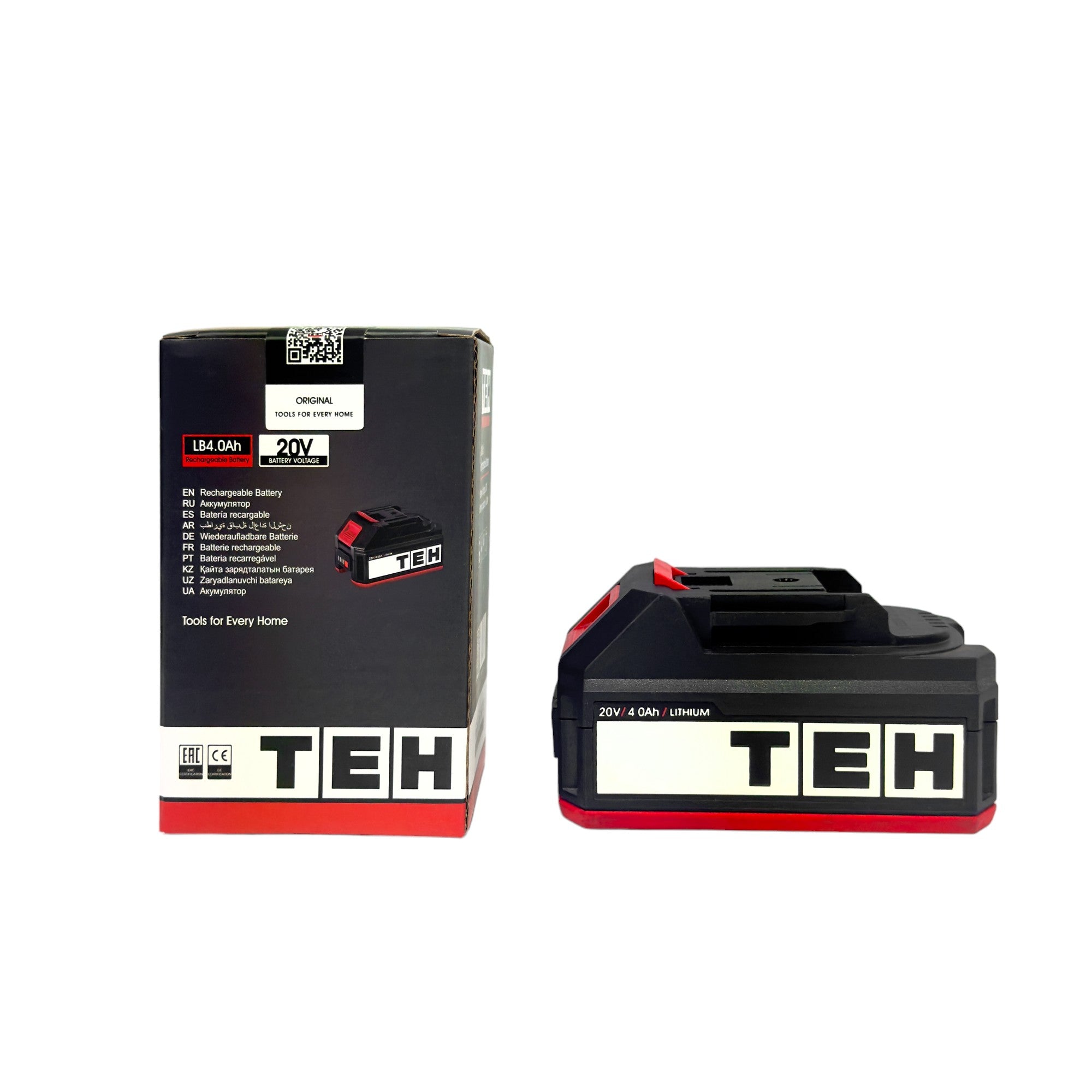 Batería 20V 4,0Ah lithium TEHTOOLS