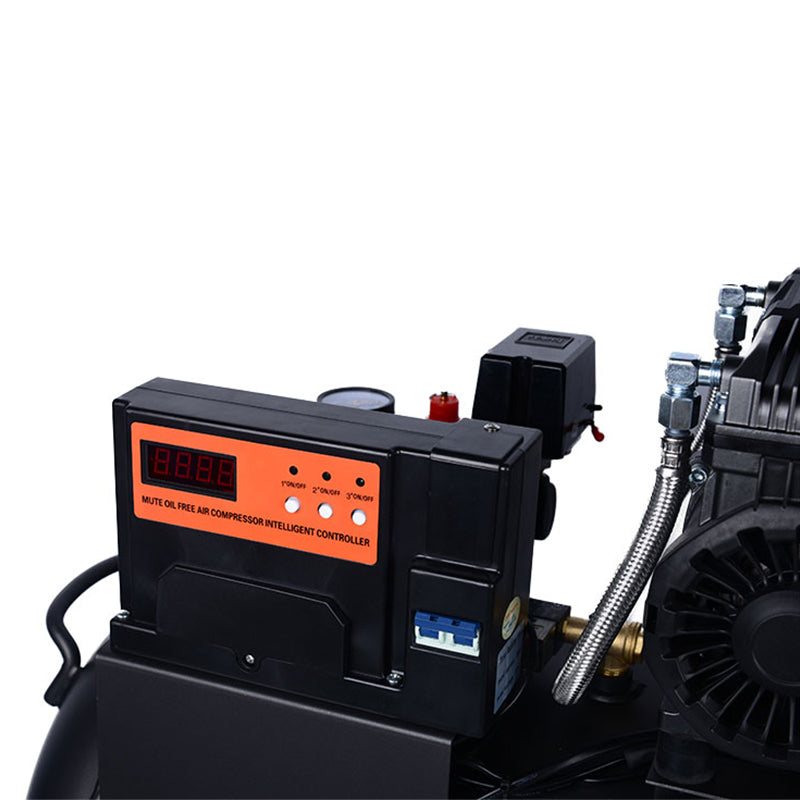 Compresor de Aire 100 litros Libre de Aceite 6 HP TEHTOOLS