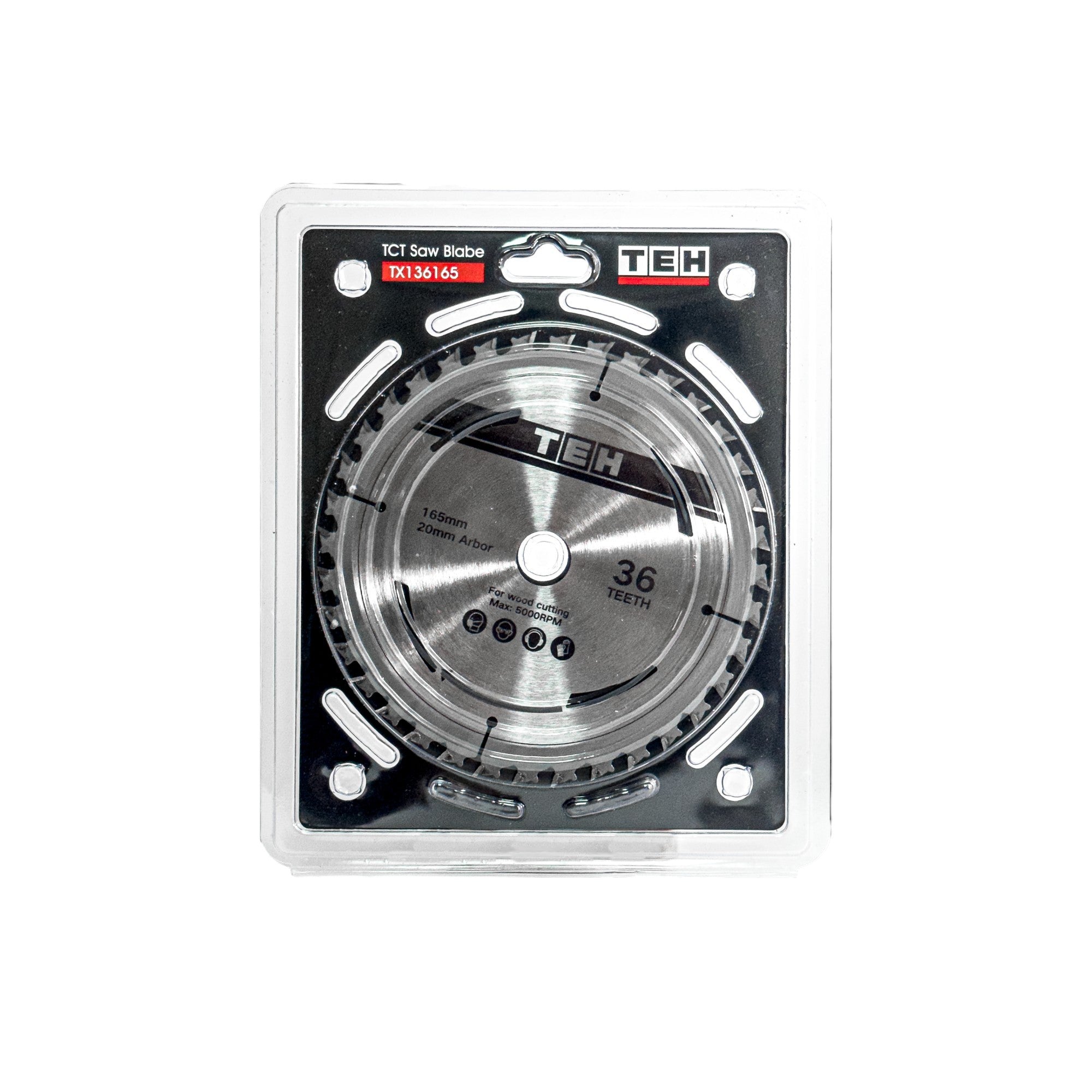 Sierra Circular Inalámbrica 20V 6-1/2" 165mm + 1 Batería 4,0Ah + Cargador TEHTOOLS
