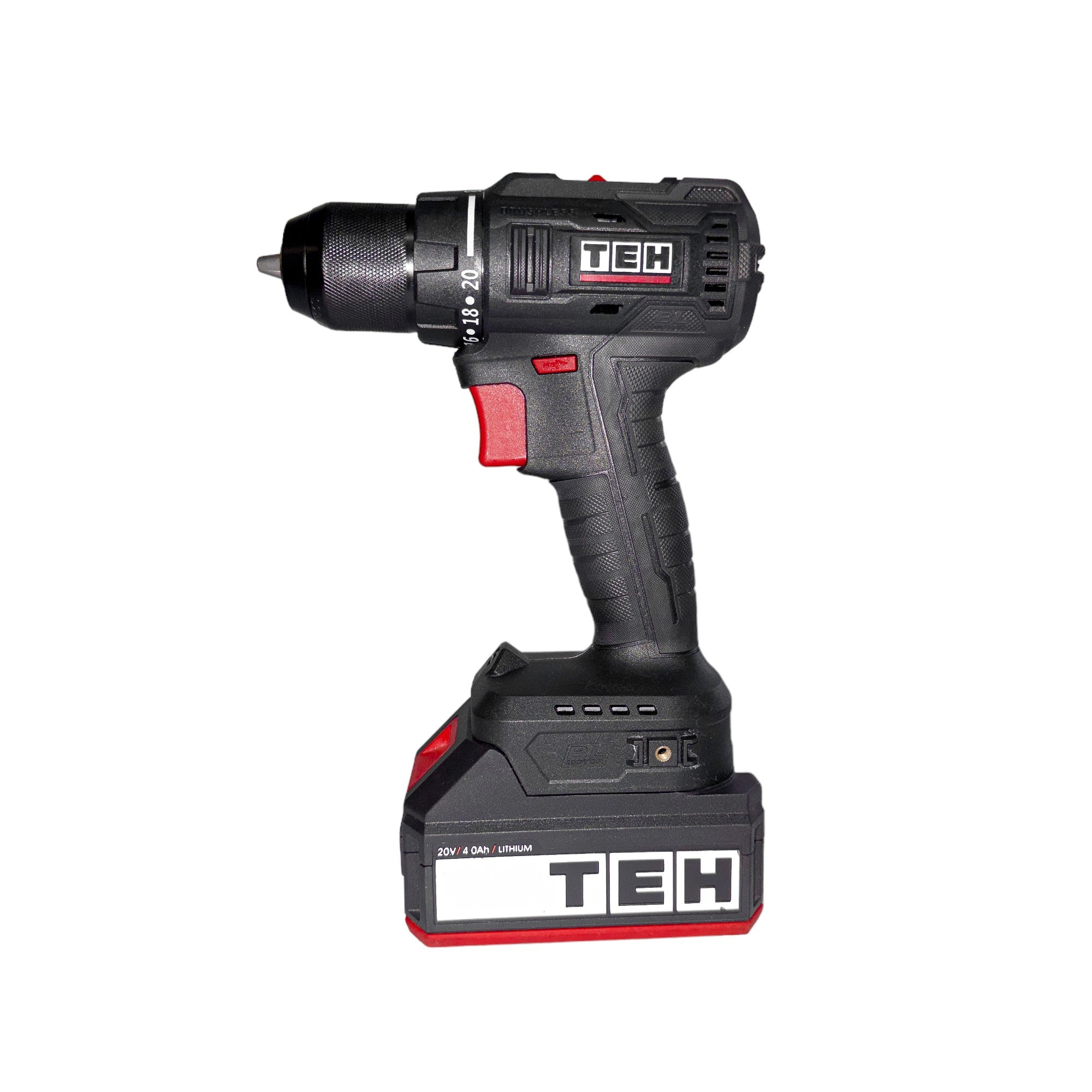 Taladro Inalambrico 20V 50NM LD105 S/Bateria S/Cargador TEHTOOLS