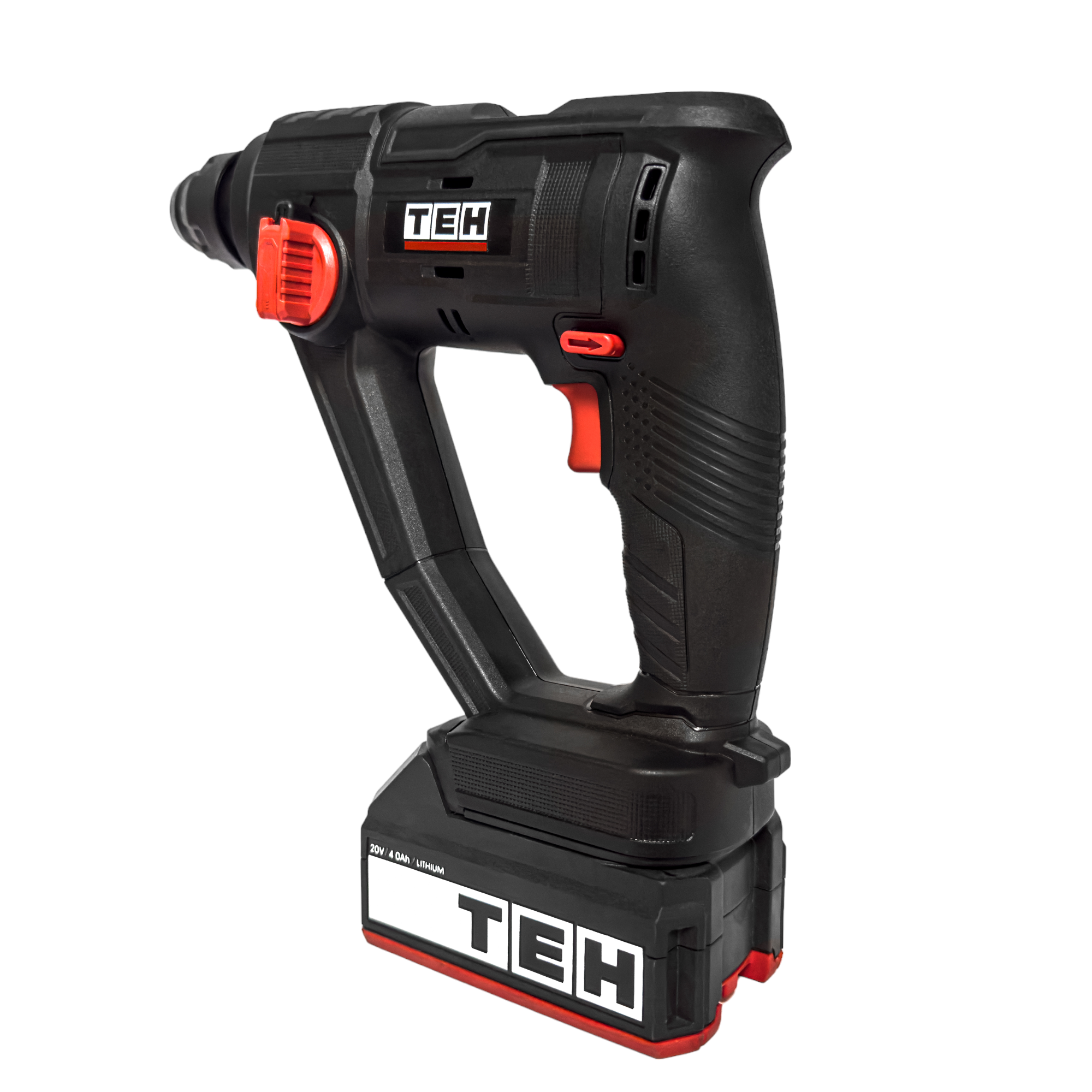 Taladro Martillo Perforador 20V 16MM + 2 Batería + Cargador + Bolso TEHTOOLS
