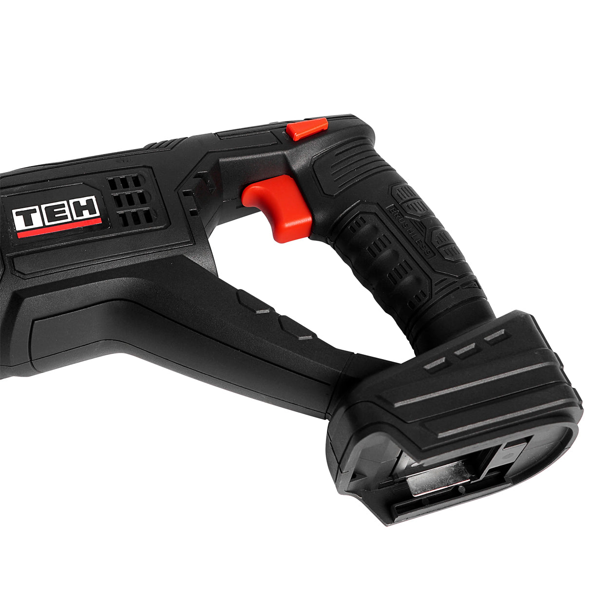 Sierra Sable Inalámbrica 22MM 20V + 2 Batería 4,0Ah + Cargador + Bolso TEHTOOLS