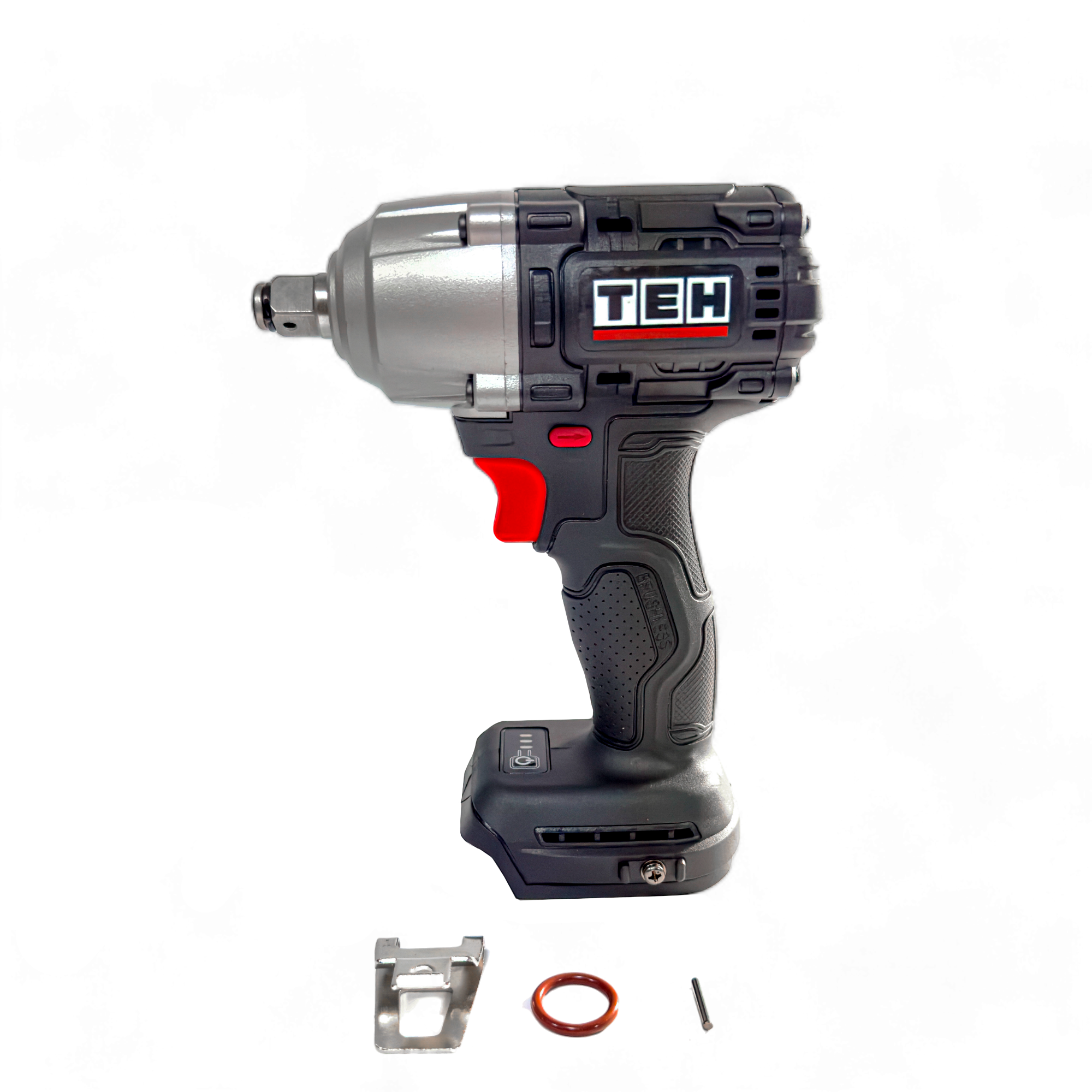 Llave de Impacto Inalambrica 20V 500NM + 2 Baterías + Cargador + Bolso TEHTOOLS
