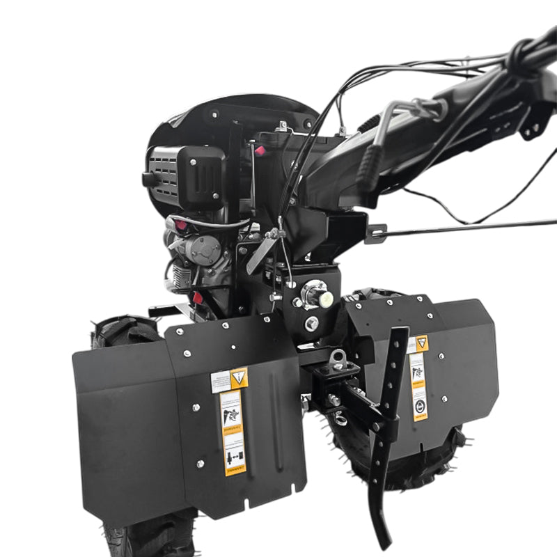 Motocultivador Diesel 10HP Partida Eléctrica Arador y Cultivador TEHTOOLS