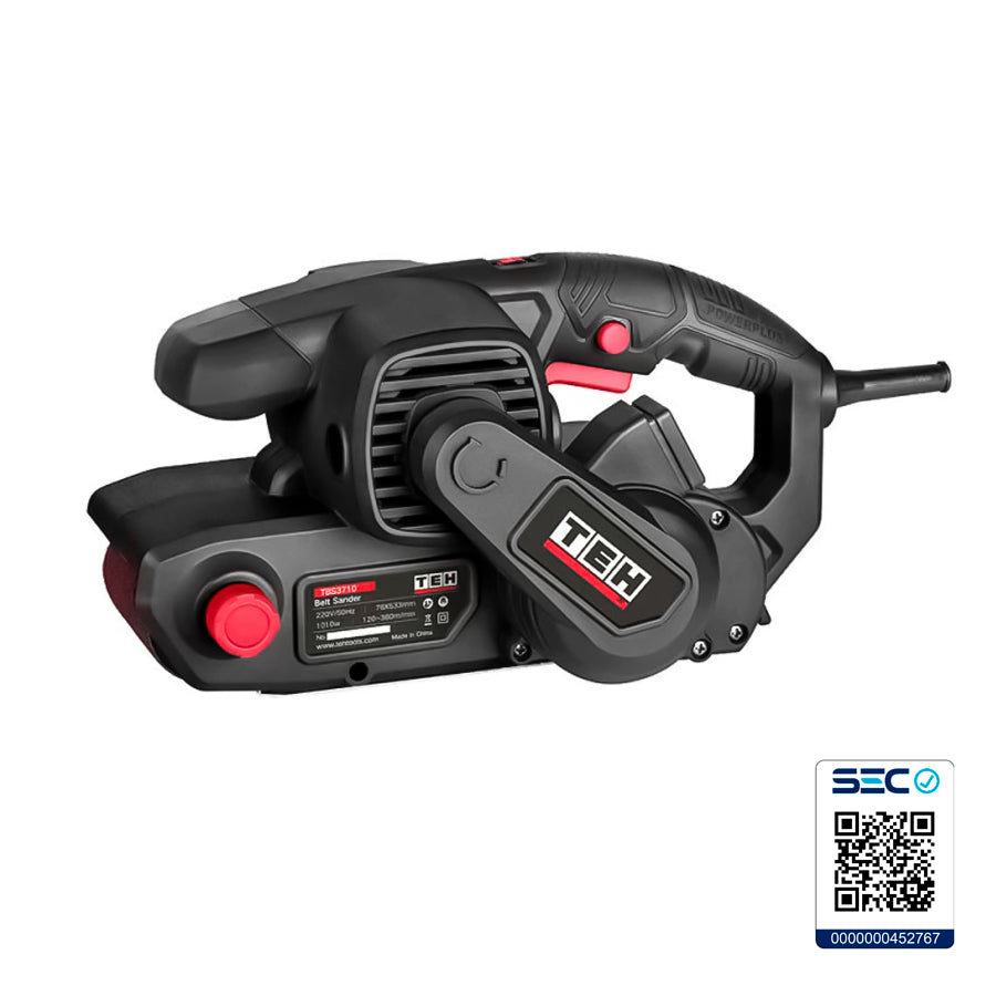 Lijadora de Banda 1010w 76x533mm TEHTOOLS