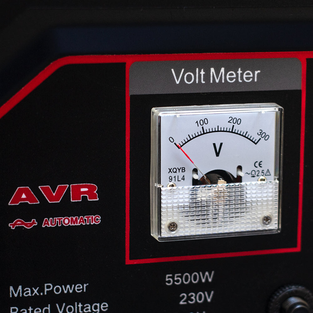 Generador a Gasolina 5.5 kW Partida Eléctrica Conexión ATS TEHTOOLS