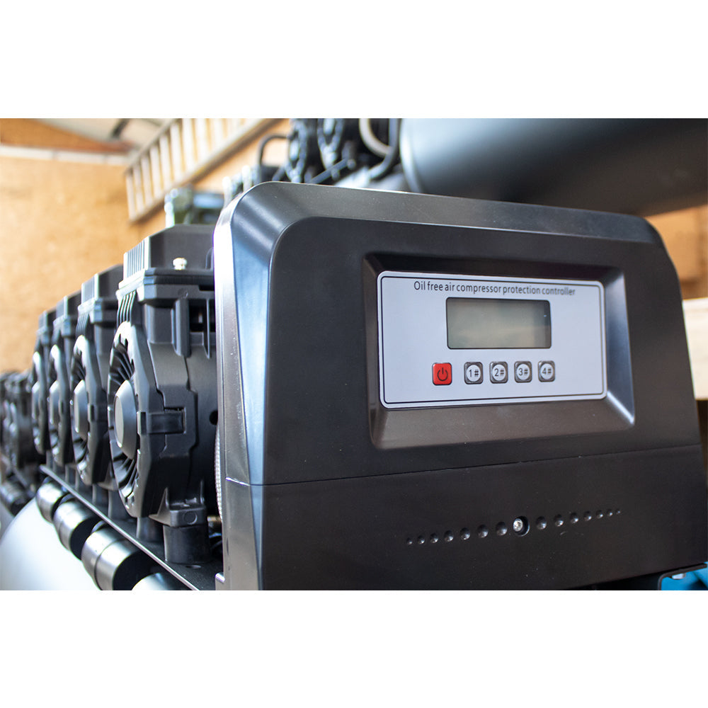 PREVENTA Compresor de Aire 200 litros Libre de Aceite 8HP TEHTOOLS