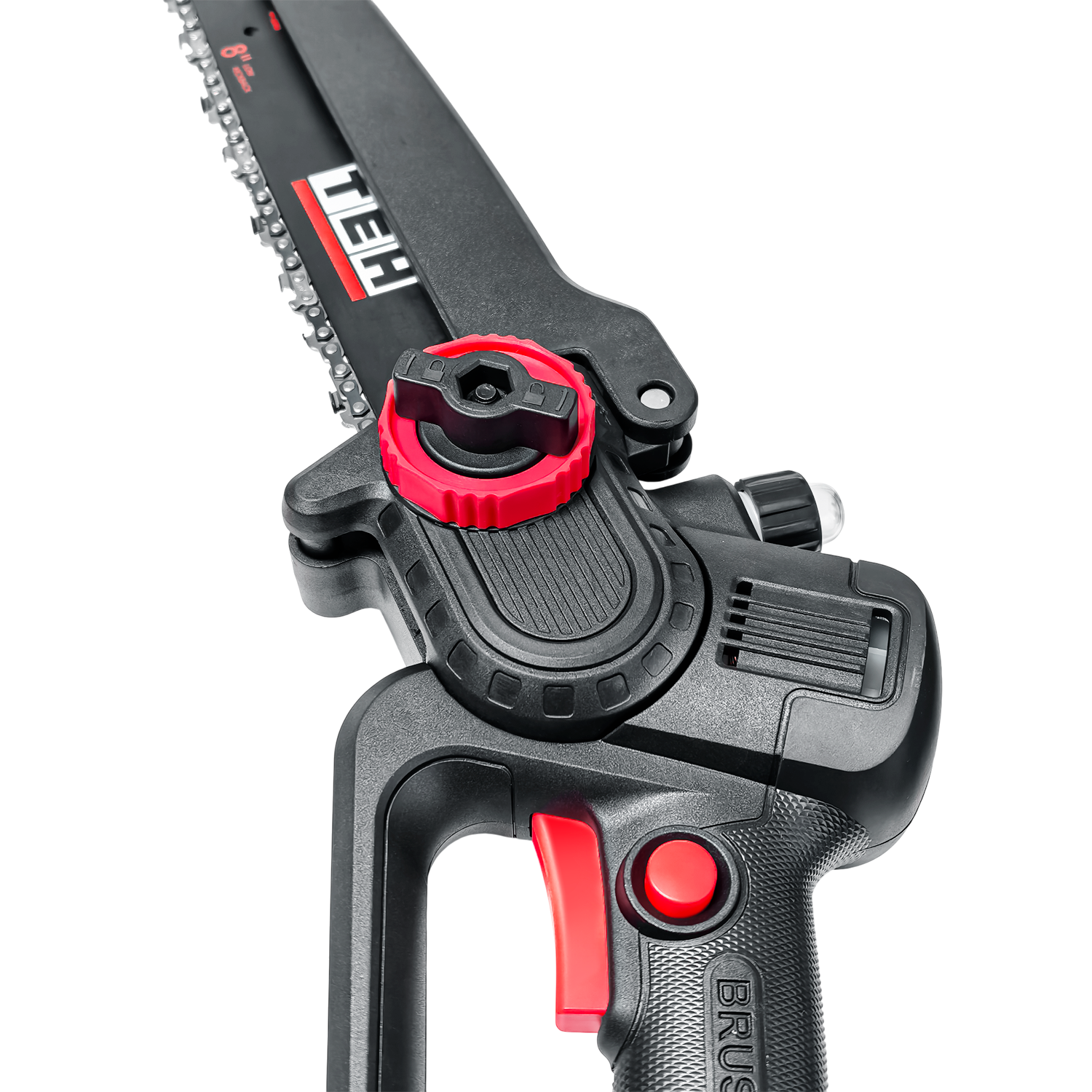 Moto Sierra Mini Inalámbrica + 2 Baterías + Cargador + Poste Extensor Telescópico 3M TEHTOOLS