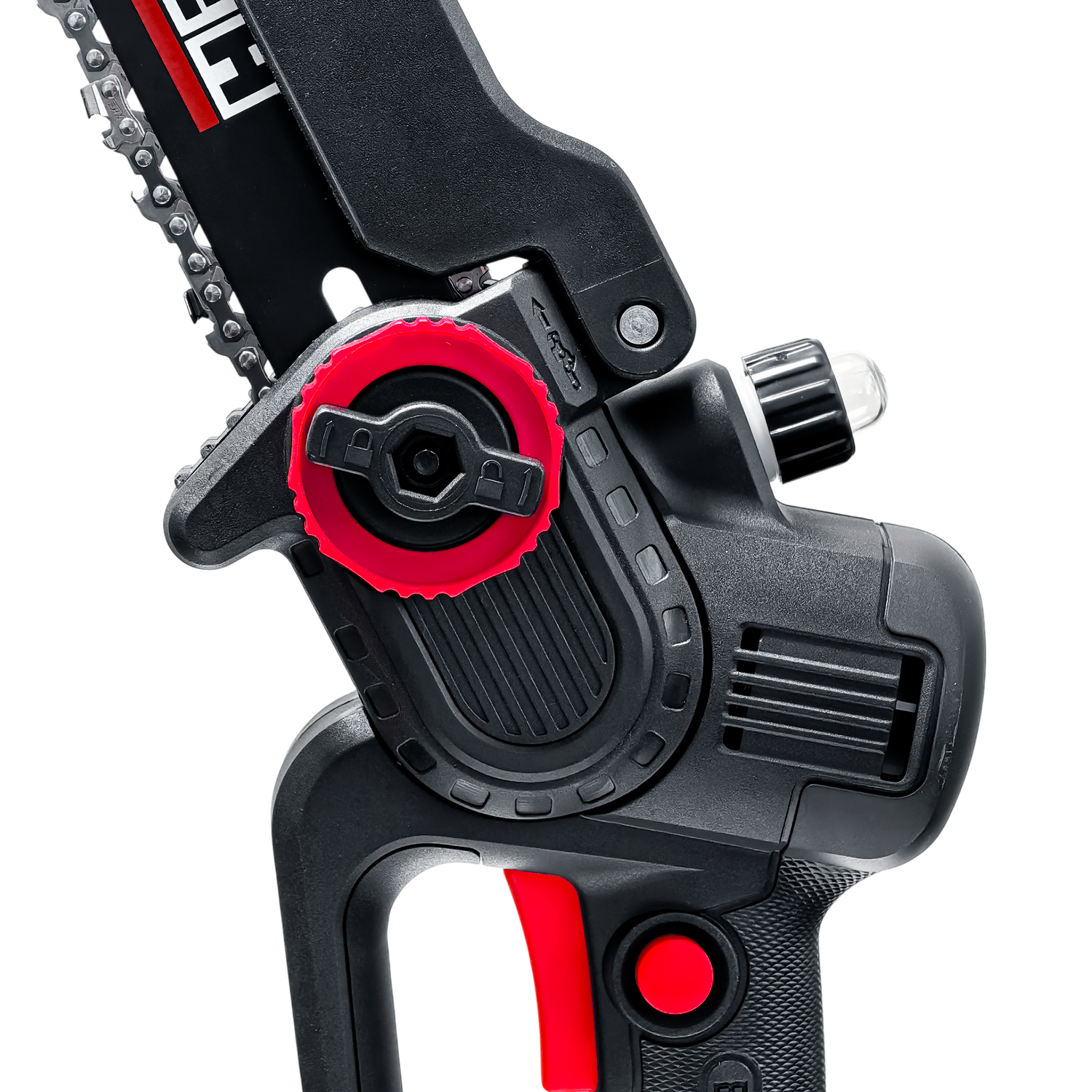 Moto Sierra Mini Inalámbrica + 2 Baterías + Cargador + Poste Extensor Telescópico 3M TEHTOOLS