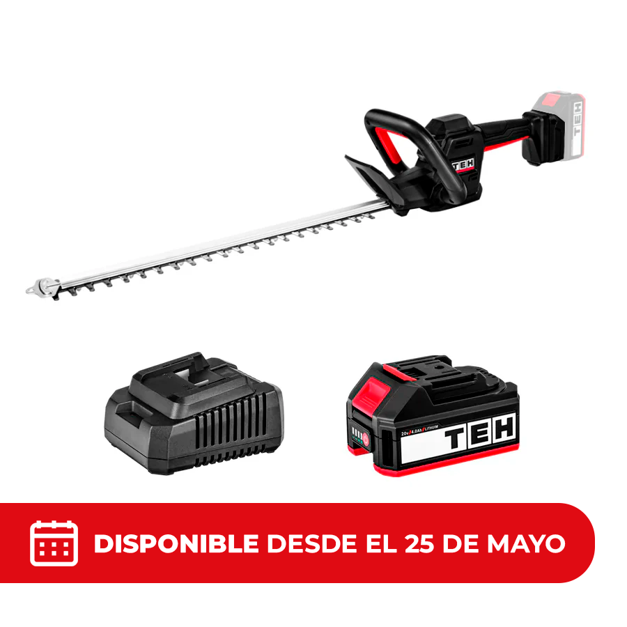 PREVENTA Cortasetos Inalámbrico + 1 Batería + Cargador TEHTOOLS