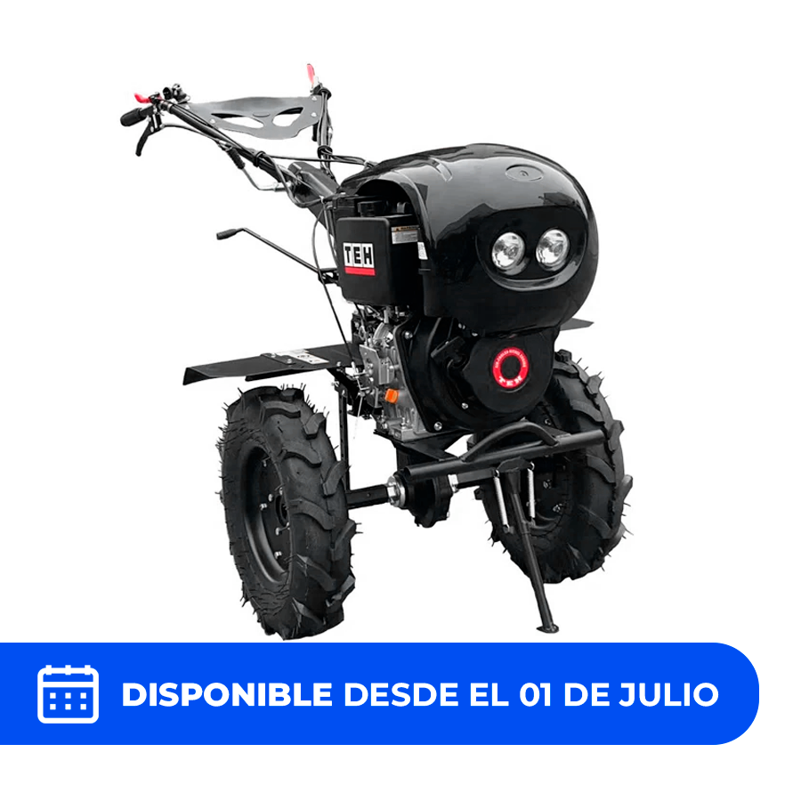 PREVENTA Motocultivador Diesel 10HP Partida Eléctrica Arador y Cultivador TEHTOOLS