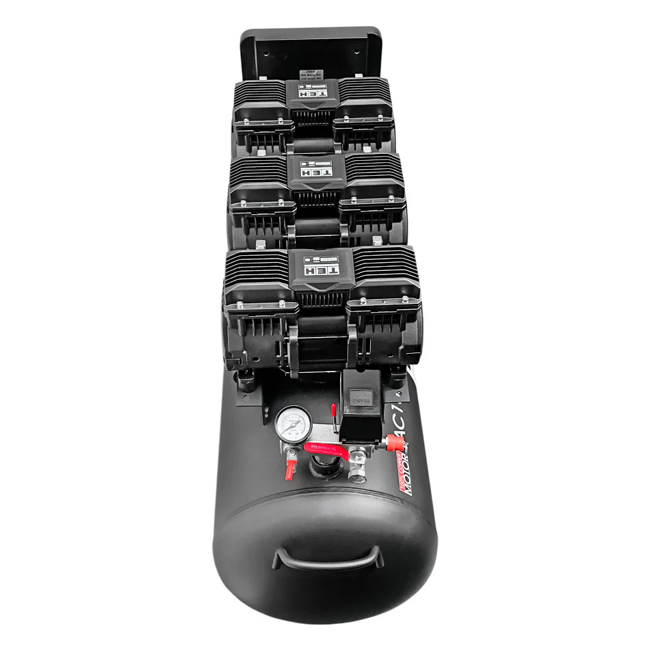 PREVENTA Compresor de Aire 100 litros Libre de Aceite 6 HP TEHTOOLS