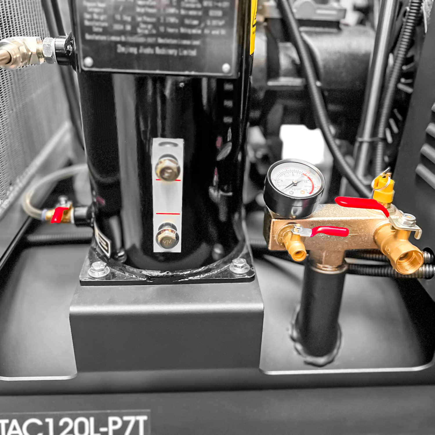 Compresor de Tornillo 10HP 7.5kW 120L 380V TEHTOOLS