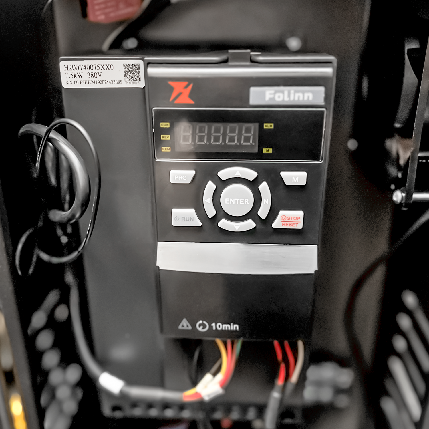 Compresor de Tornillo 10HP 7.5kW 120L 380V TEHTOOLS