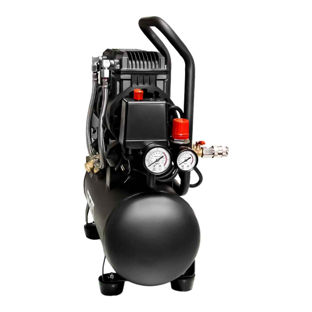 Compresor de Aire 15 Litros Libre de Aceite 2HP TEHTOOLS