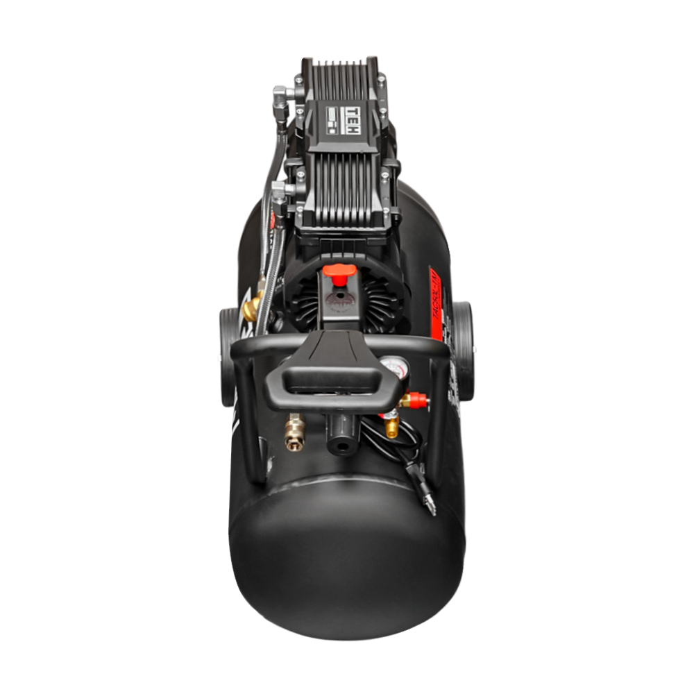 Compresor de Aire 50 Litros Libre de Aceite 2HP TEHTOOLS