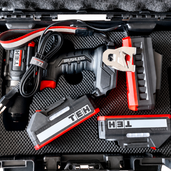 Taladro Atornillador Inalámbrico Brushless 20V 70 Nm TEHTOOLS