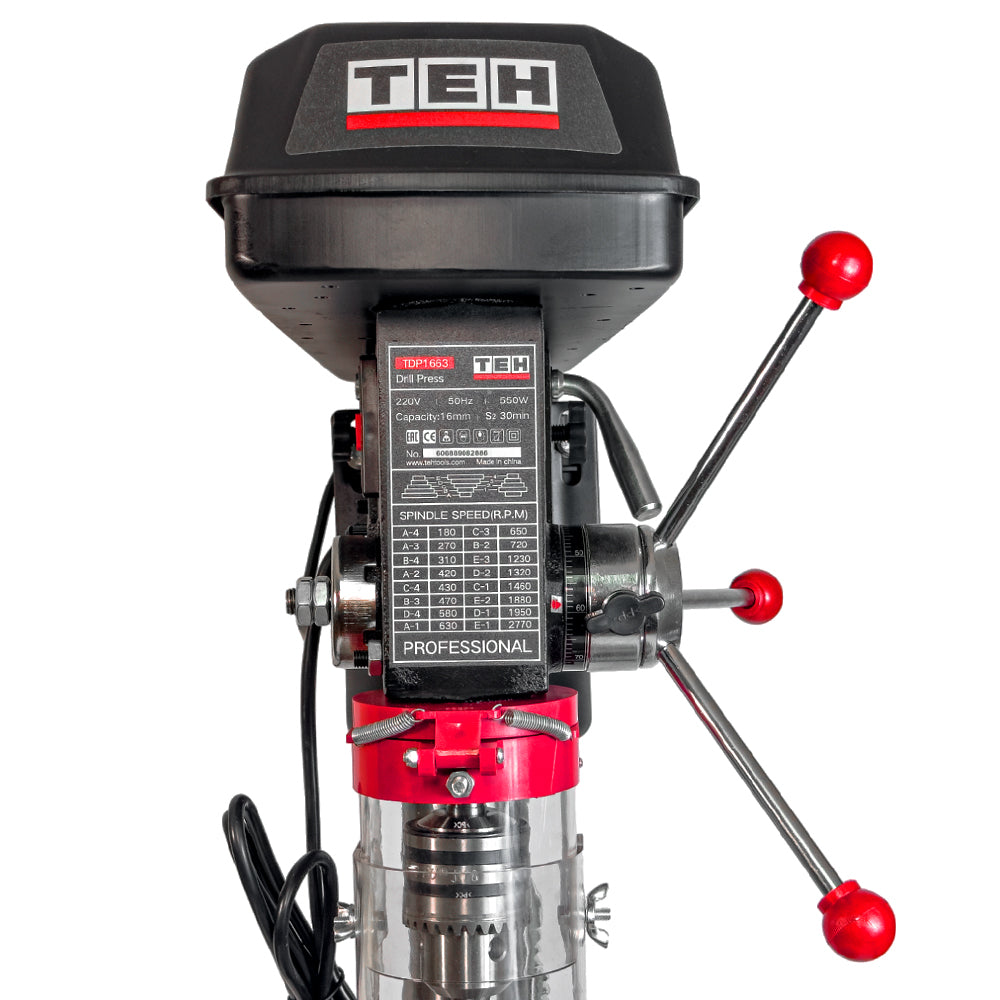 Taladro de banco 12" 550W TEHTOOLS