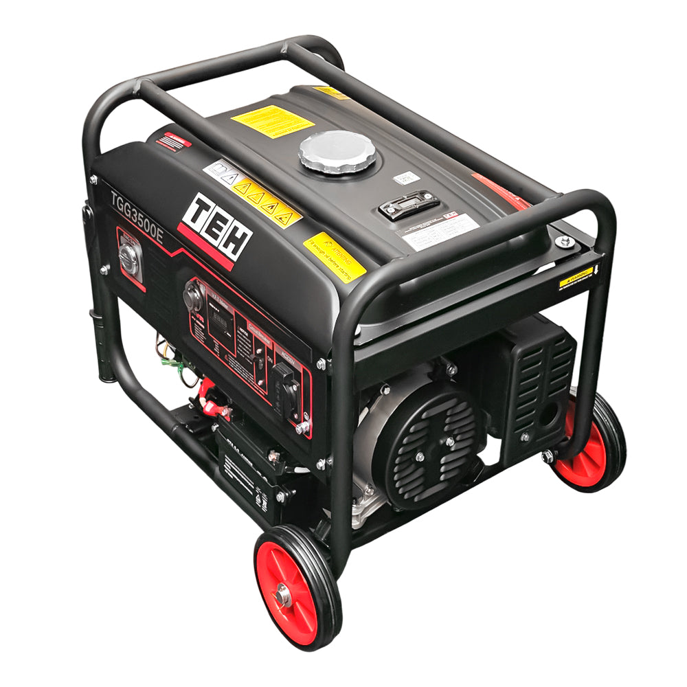 Generador a Gasolina 3.0 kW  Partida Eléctrica Conexión ATS + ATS de 7 PINES TEHTOOLS
