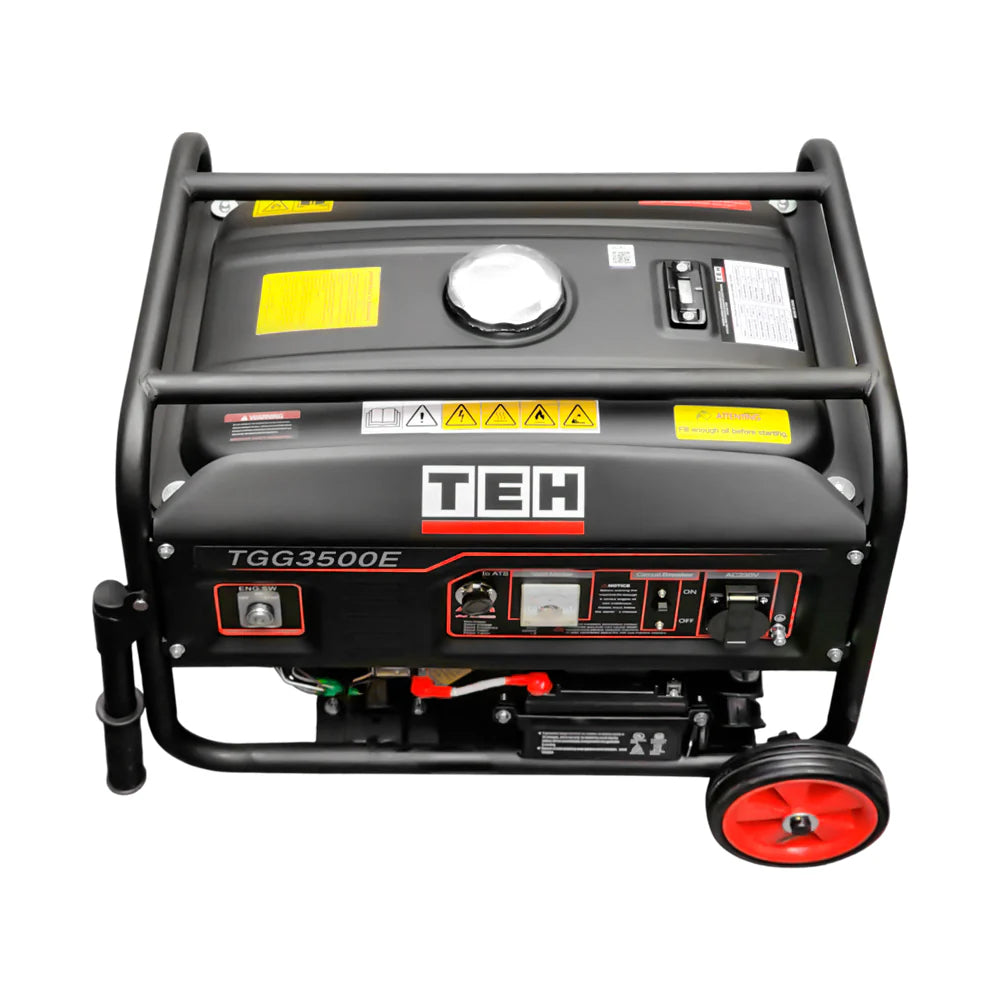 PREVENTA Generador a Gasolina 3.0 Kw 16 amp Partida Eléctrica Conexión ATS + ATS de 8 PINES TEHTOOLS