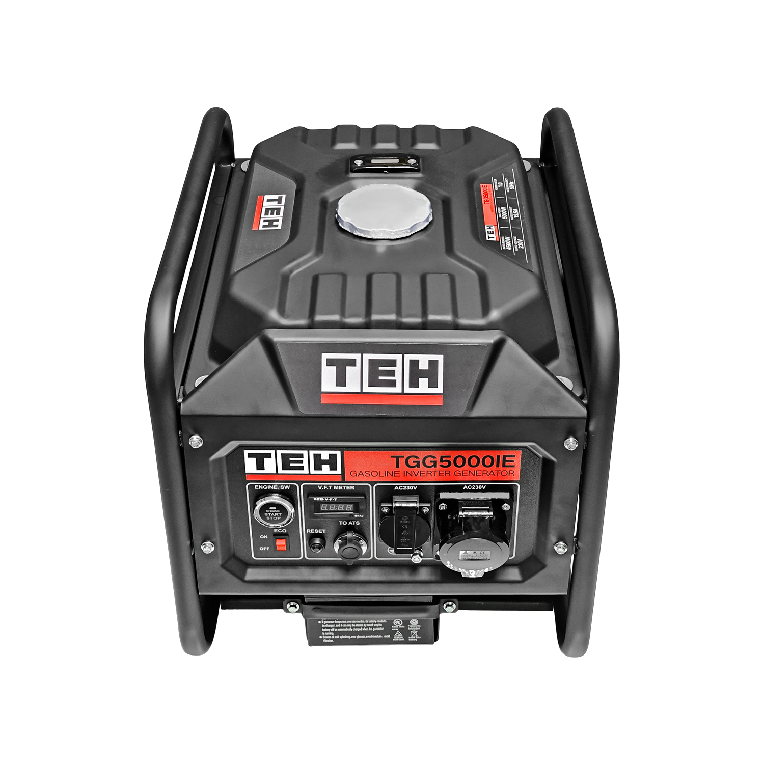 Generador Inverter a Gasolina TGG5000IE TEHTOOLS