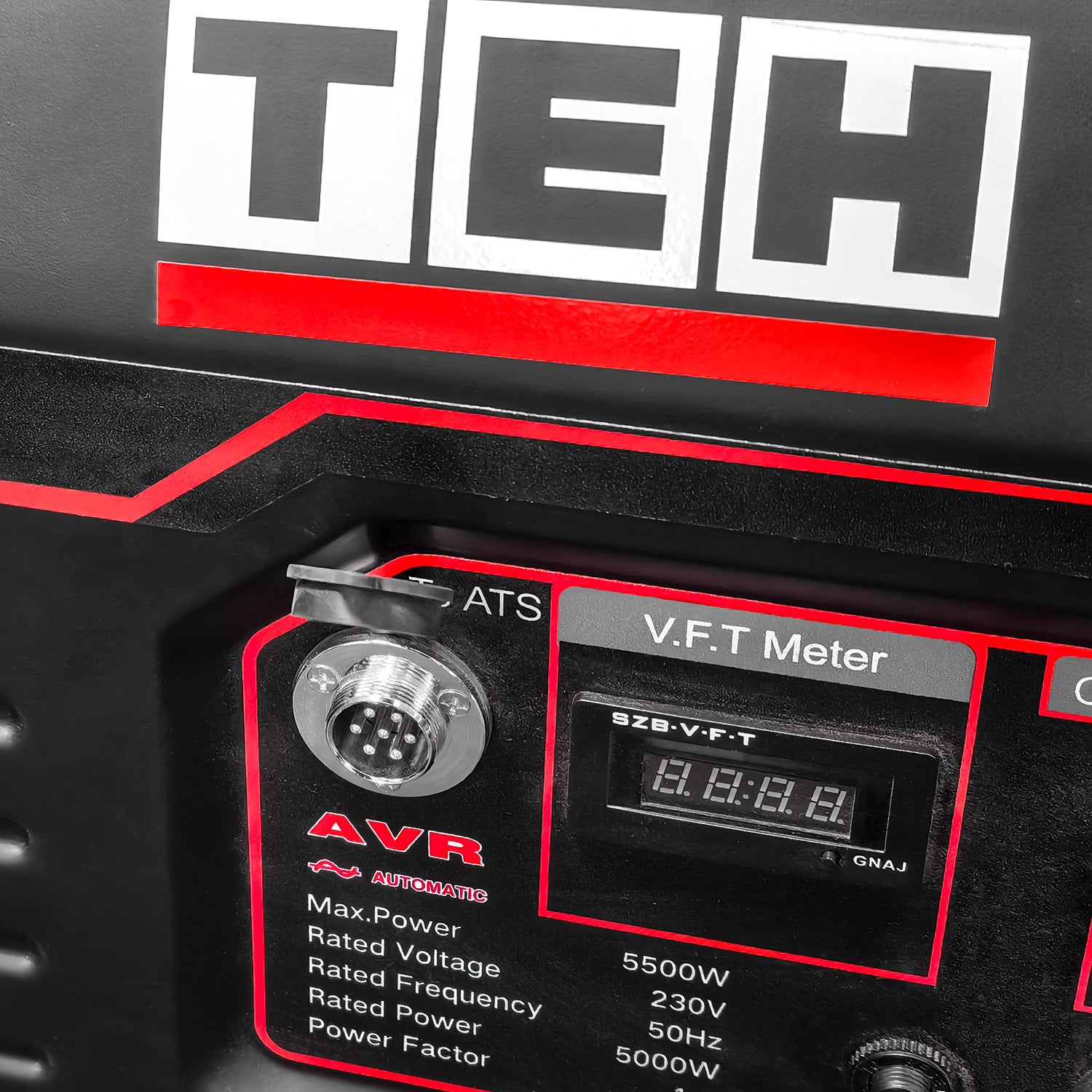 Generador a Gasolina 5.5 kW Partida Eléctrica Conexión ATS TEHTOOLS