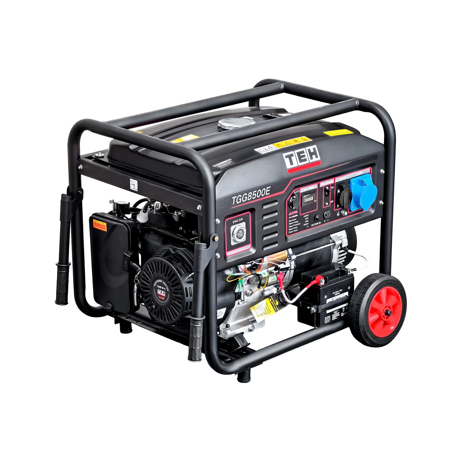 PREVENTA Generador a Gasolina 8.5 kW Partida Electrica Conexión ATS + ATS de 8 PINES TEHTOOLS