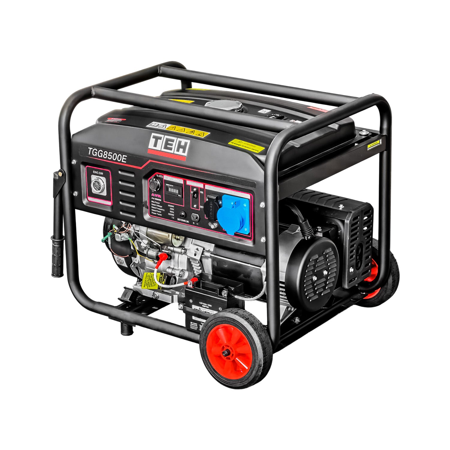 PREVENTA Generador a Gasolina 8.5 kW Partida Electrica Conexión ATS + ATS de 8 PINES TEHTOOLS