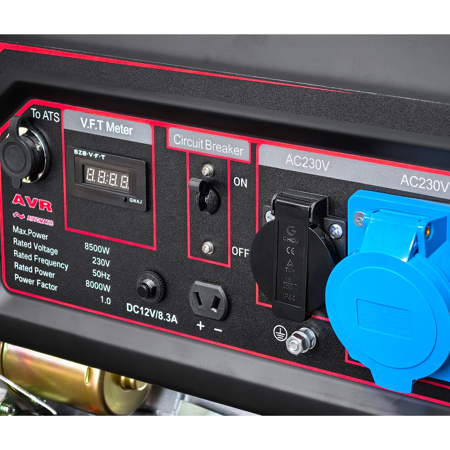PREVENTA Generador a Gasolina 8.5 kW Partida Electrica Conexión ATS + ATS de 8 PINES TEHTOOLS