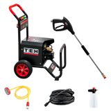 Hidrolavadora Industrial 145 BAR 2 en 1 Autocebante 680L/H 2200W