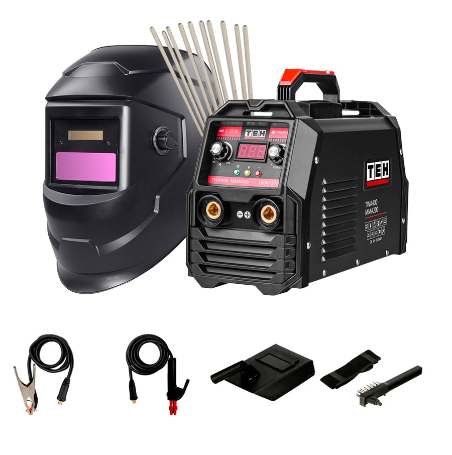 Pack Soldadora Inverter 200 Amp Tehtools + Máscara + Electrodos