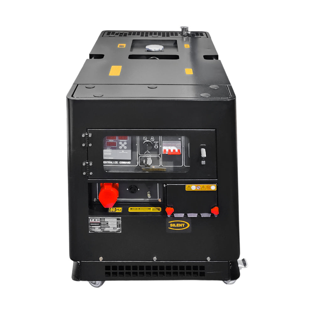 Generador Diésel Silencioso 220/380V 10 KW Partida Eléctrica TEH