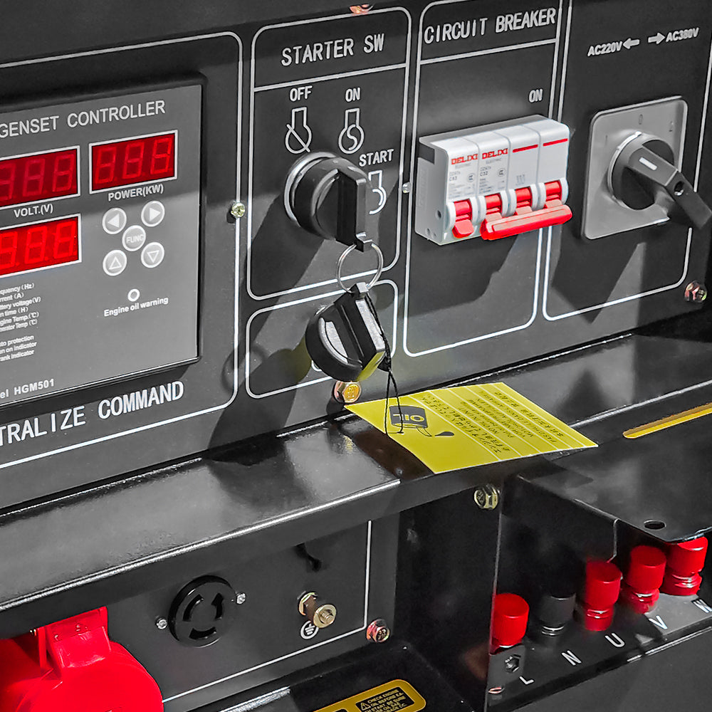 Generador Diésel Silencioso 220/380V 15 KW Partida Eléctrico TEH