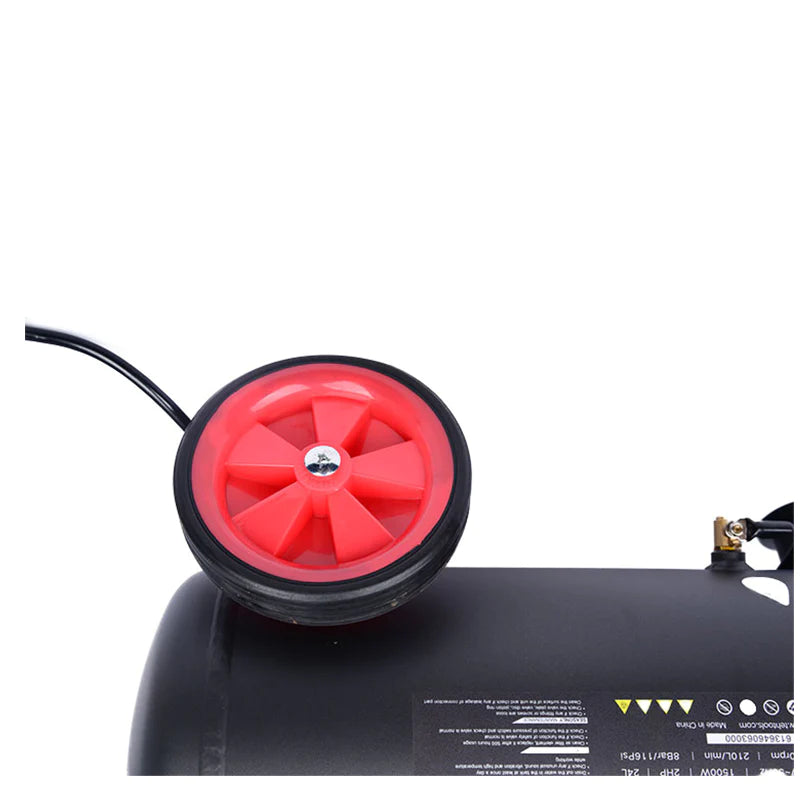 PREVENTA Compresor de Aire 24 Litros Libre de Aceite 2HP TEHTOOLS
