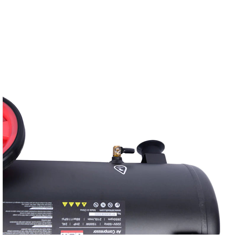 PREVENTA Compresor de Aire 24 Litros Libre de Aceite 2HP TEHTOOLS