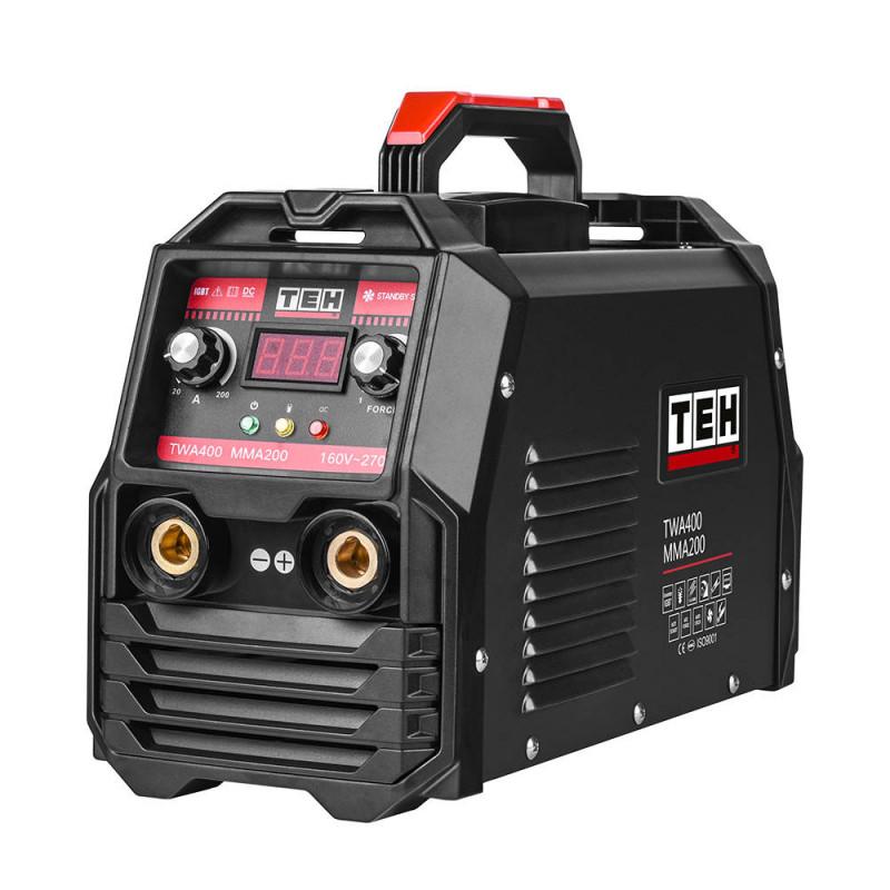 Pack Soldadora Inverter 200 Amp Tehtools + Máscara + Electrodos