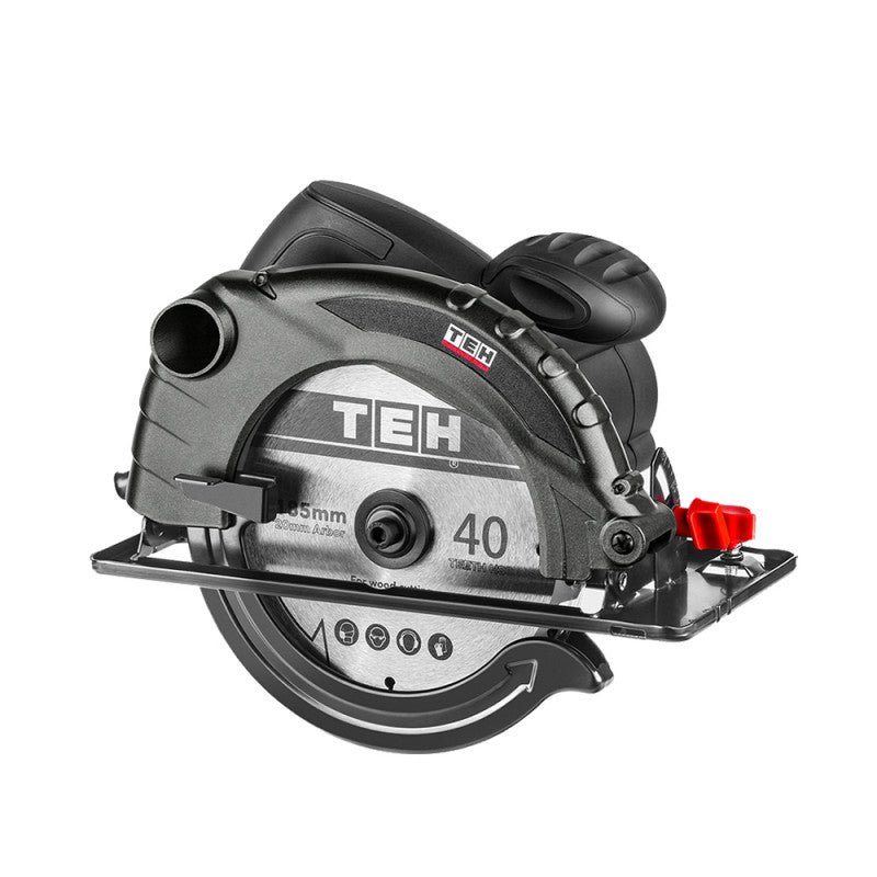 Sierra Circular 7 1/4" 1400w 185mm TEHTOOLS