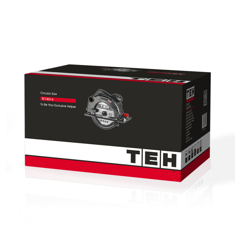 Sierra Circular 7 1/4" 1400w 185mm TEHTOOLS