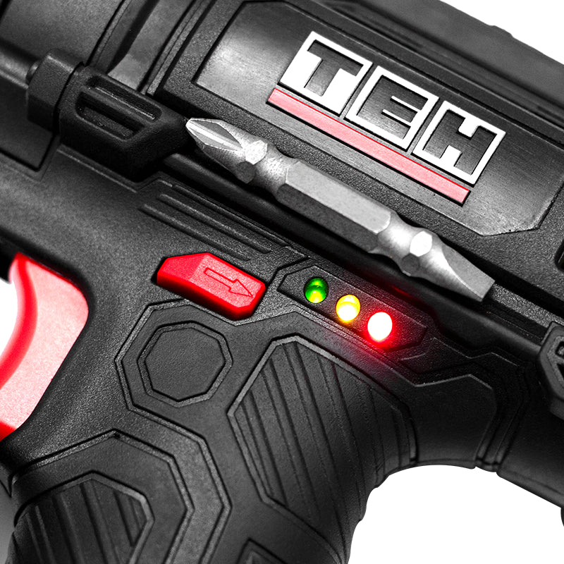 Taladro Inalámbrico 12V 10mm Modelo S 23 Nm 2 Baterías TEHTOOLS